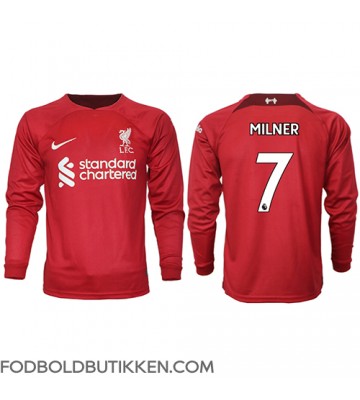 Liverpool James Milner #7 Hjemmebanetrøje 2022-23 Langærmet